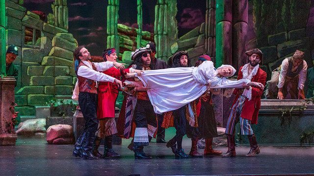 F. Lawrence Ewing as Major General, dream ballet sequence, Joe Giammarco photography