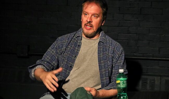 Daniel Damiano as Cliff in ONE WITH THE CURRENT (Photo by Gerry Goodstein)